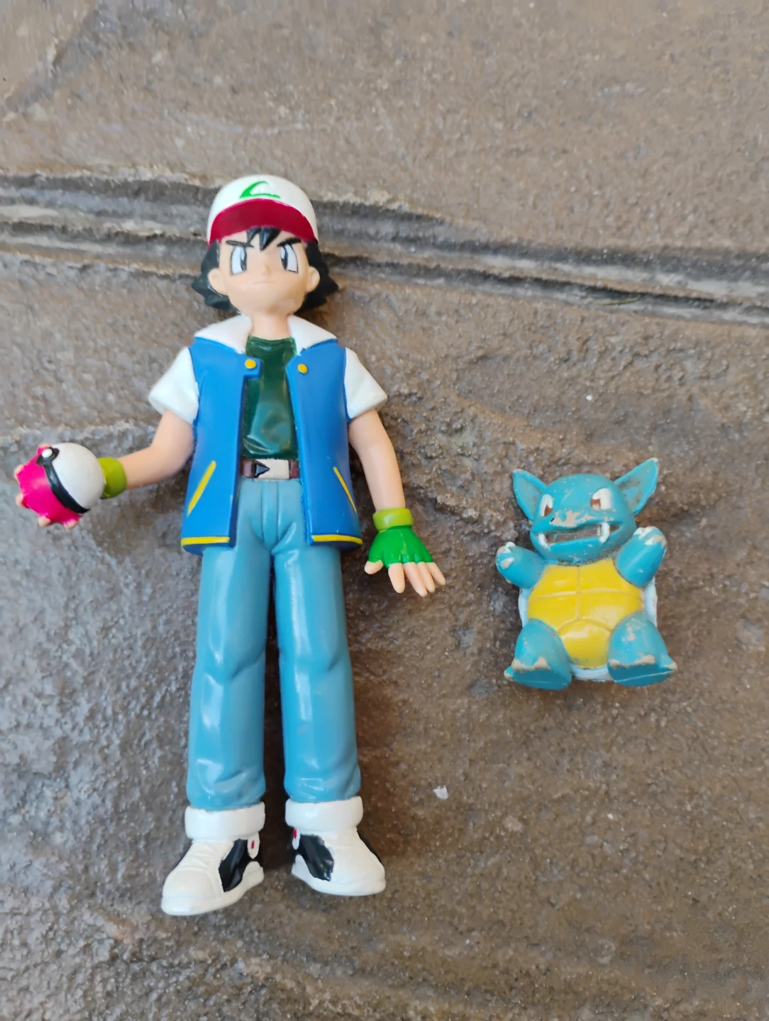Ash Ketchum and Squirtle Pokémon Figure Set