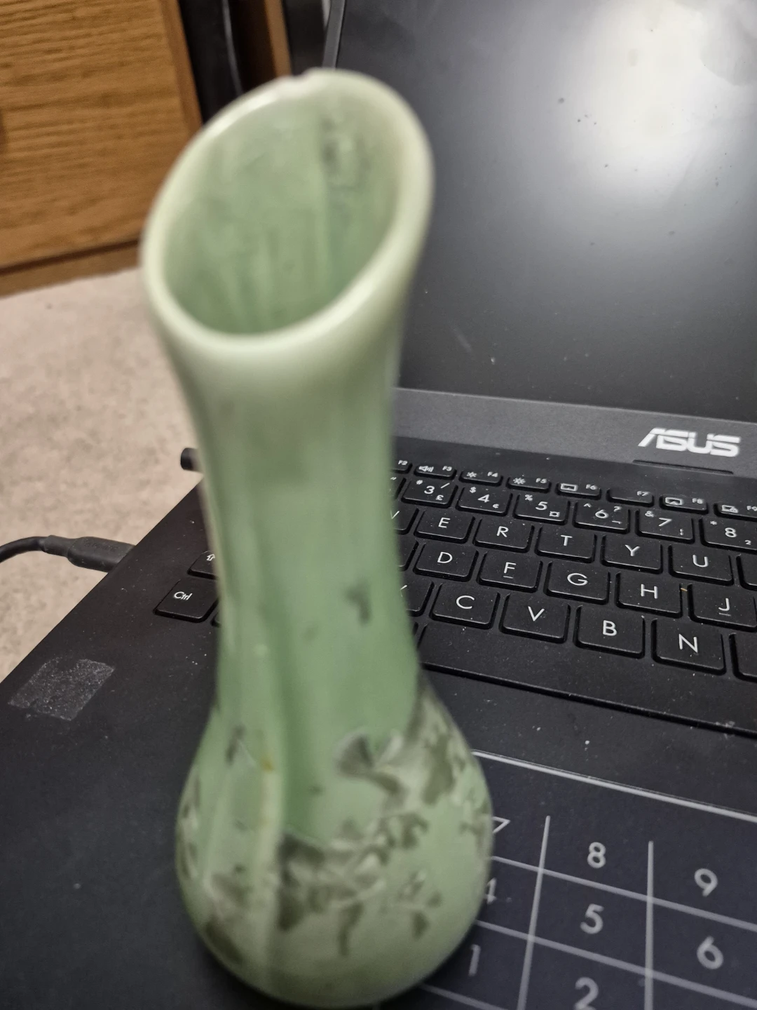 Light Green Decorative Vase