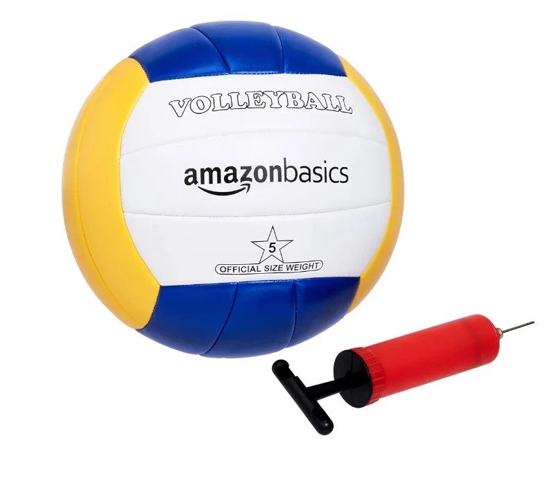Amazon Basics Outdoor Volleyball and Badminton Combo Set - photo 3
