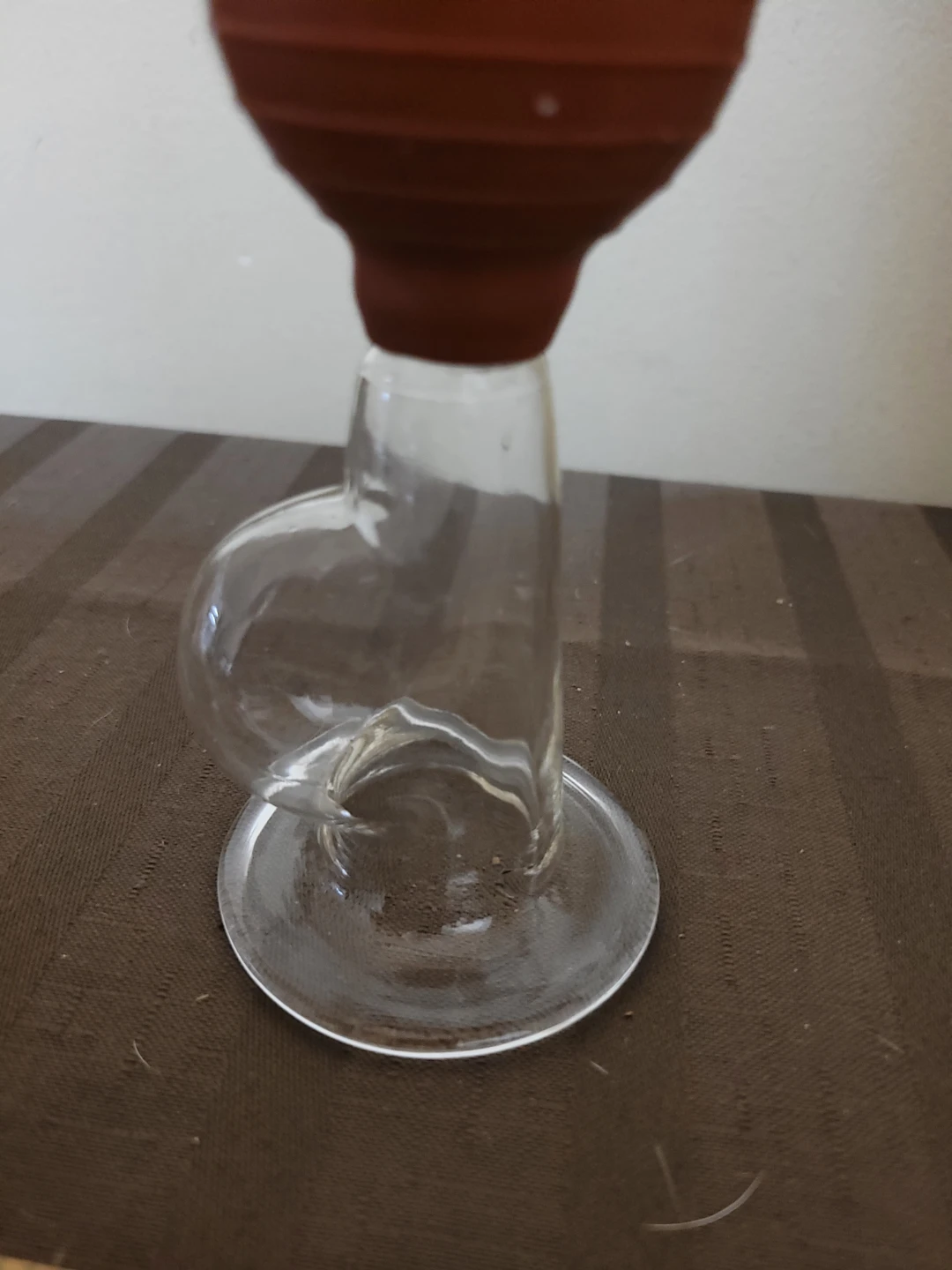 Vintage Glass Baby Nursie Pacifier / Nipple Pump - photo 2