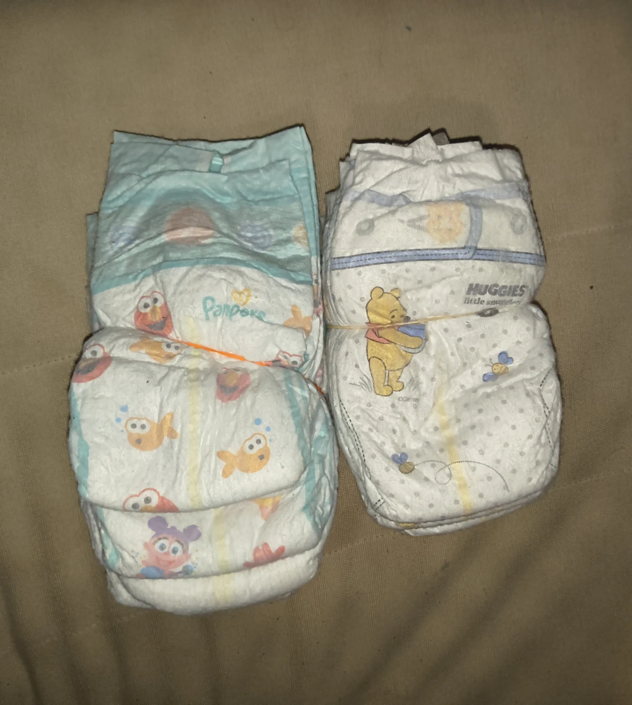 Pampers & Huggies size 2 Diapers