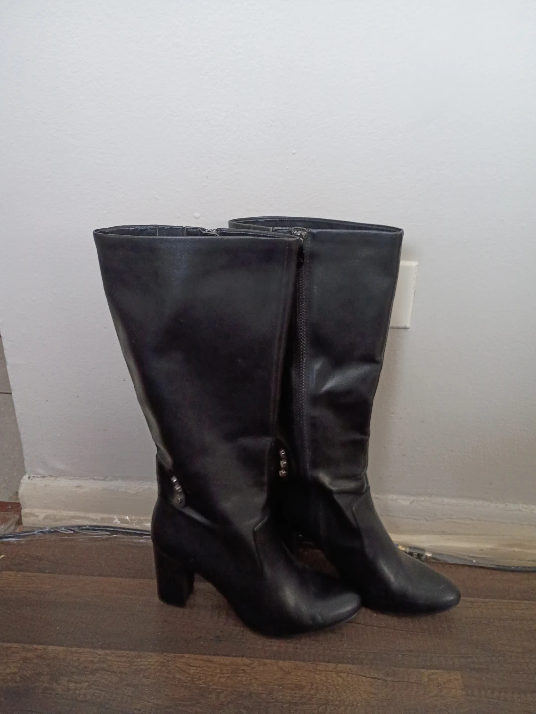 Anne Klein Women's Black Anni Klein Boots Size 9M - photo 2