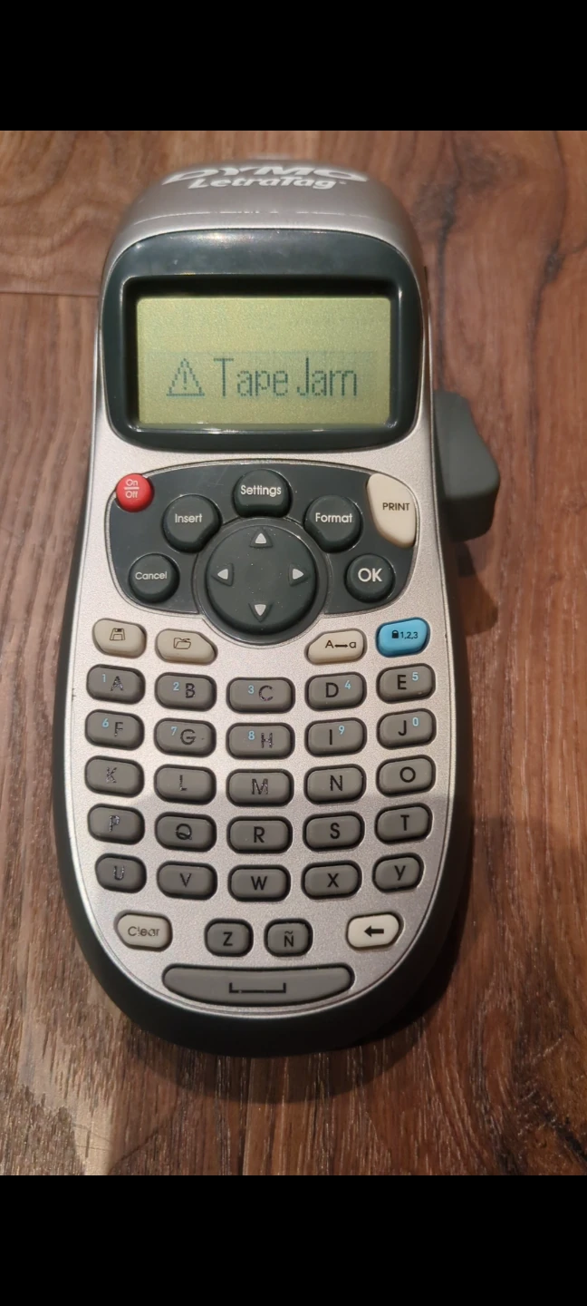Dymo LetraTag Label Maker *Paper Jam* 🥕
