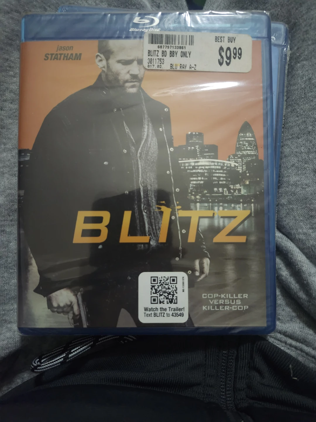 Blitz Blu-ray Disc starring Jason Statham