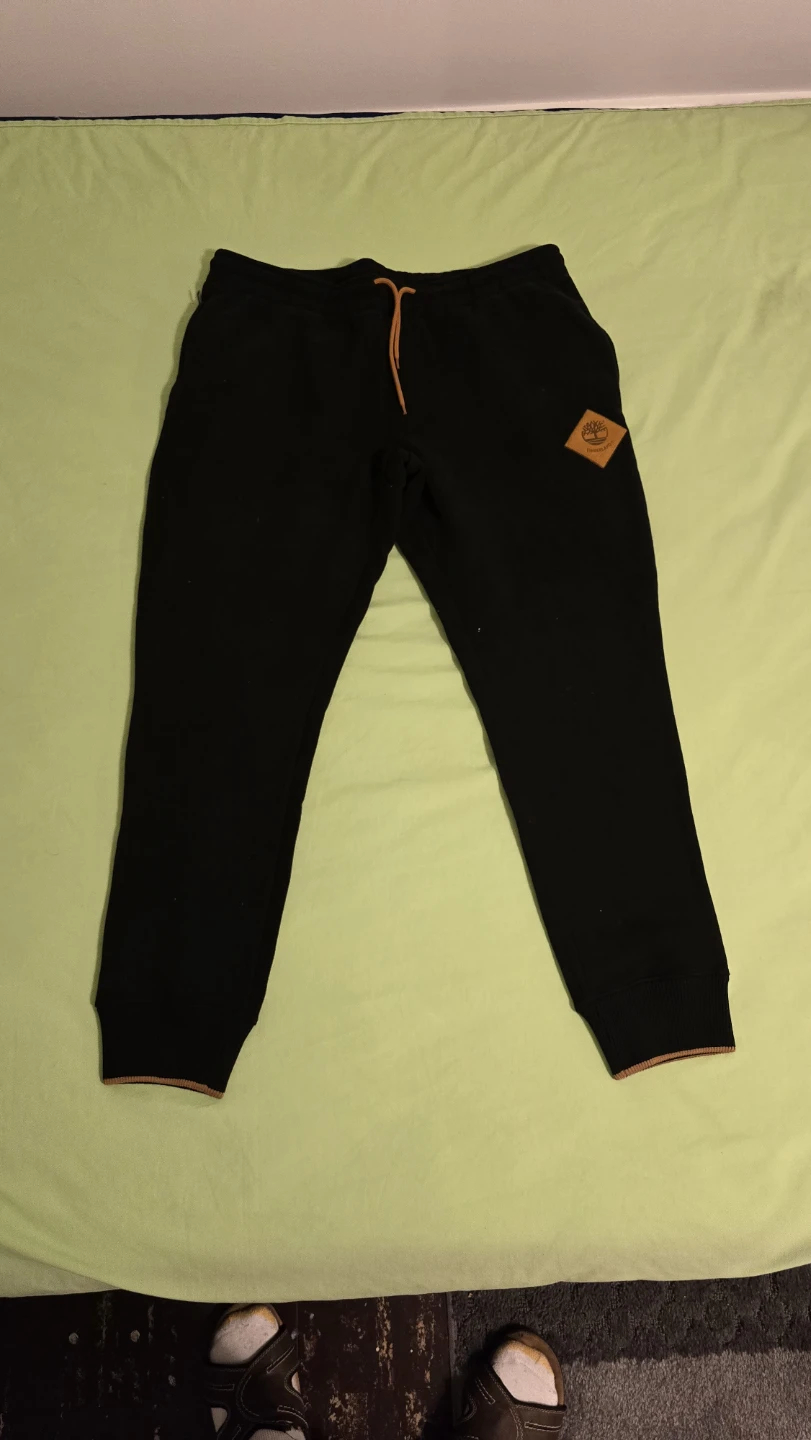 Timberland Black Cuff Jogger Pants - Size XL