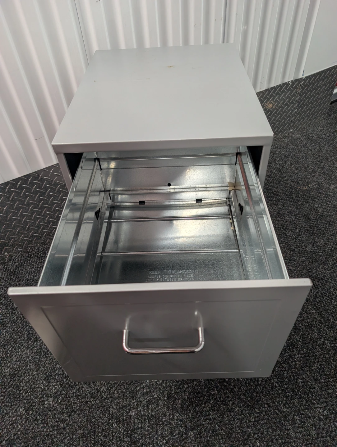 2-Drawer Metal Filing Cabinet - photo 2