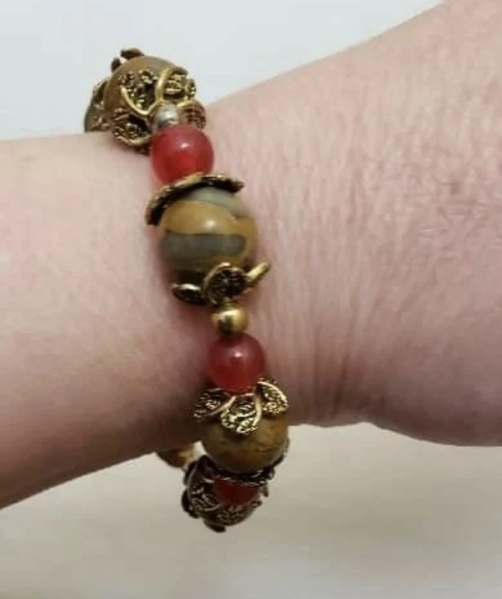 Bohemian Style gemstone Beaded Bracelet - photo 2