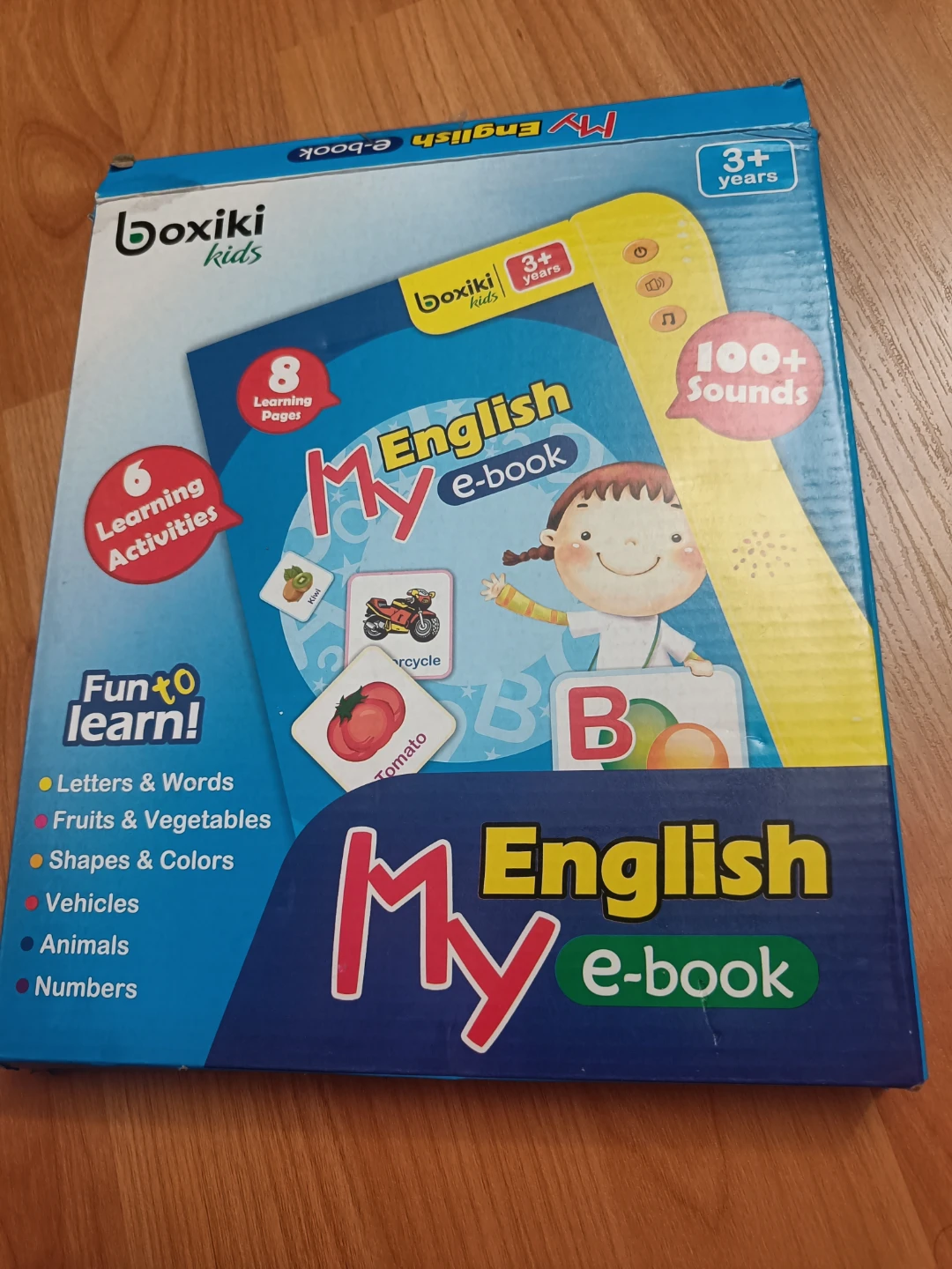 Boxiki Kids My English E-book Learning Toy