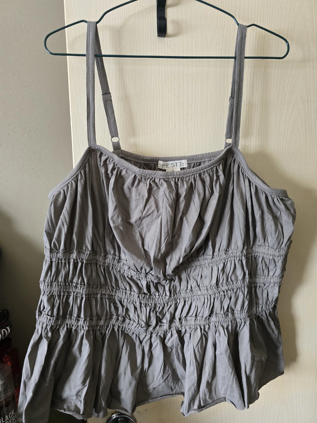 FESTI+ Torrid  Smocked  cami with adjustable straps Size 2X