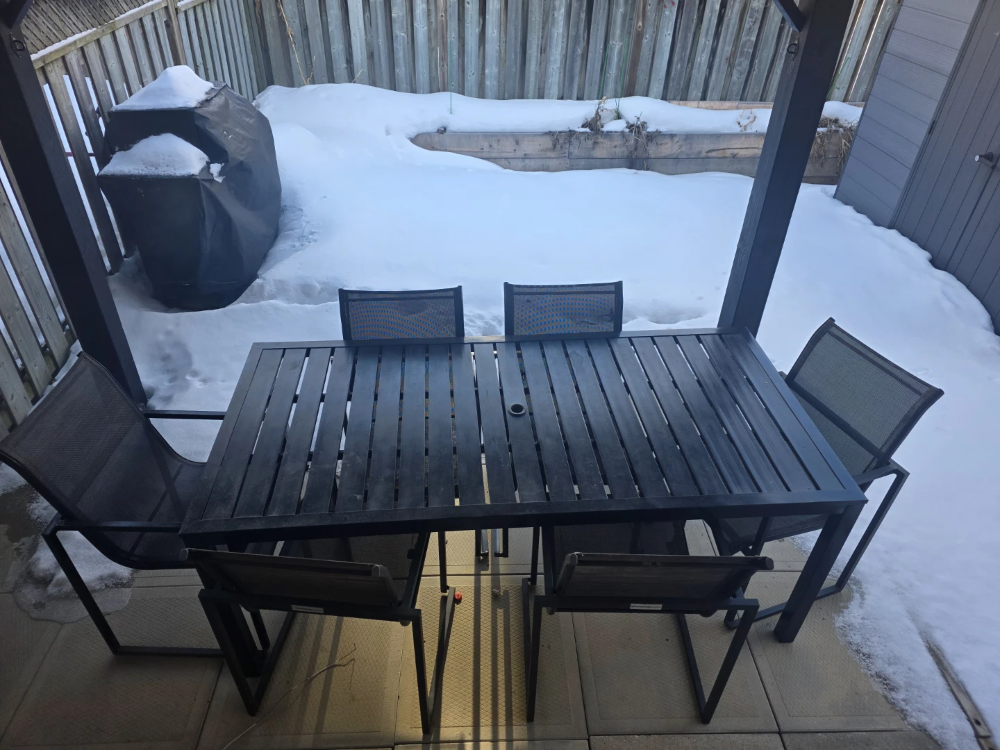 Outdoor Dining Set - Table and 6 Chairs - photo 2