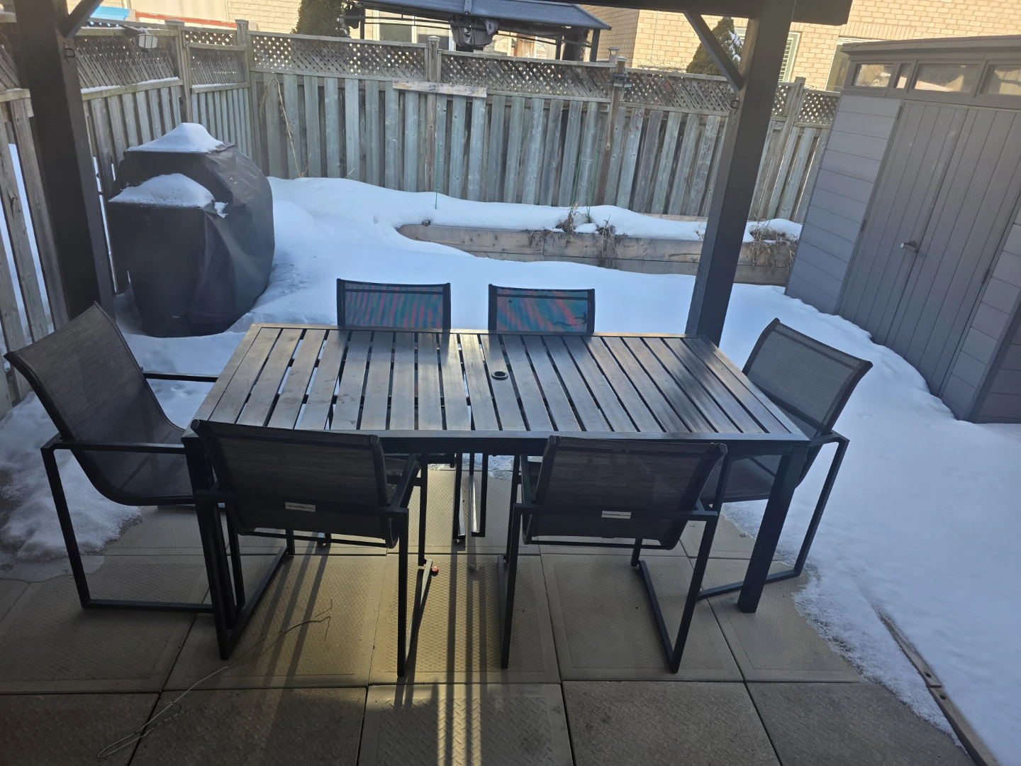 Outdoor Dining Set - Table and 6 Chairs - photo 3
