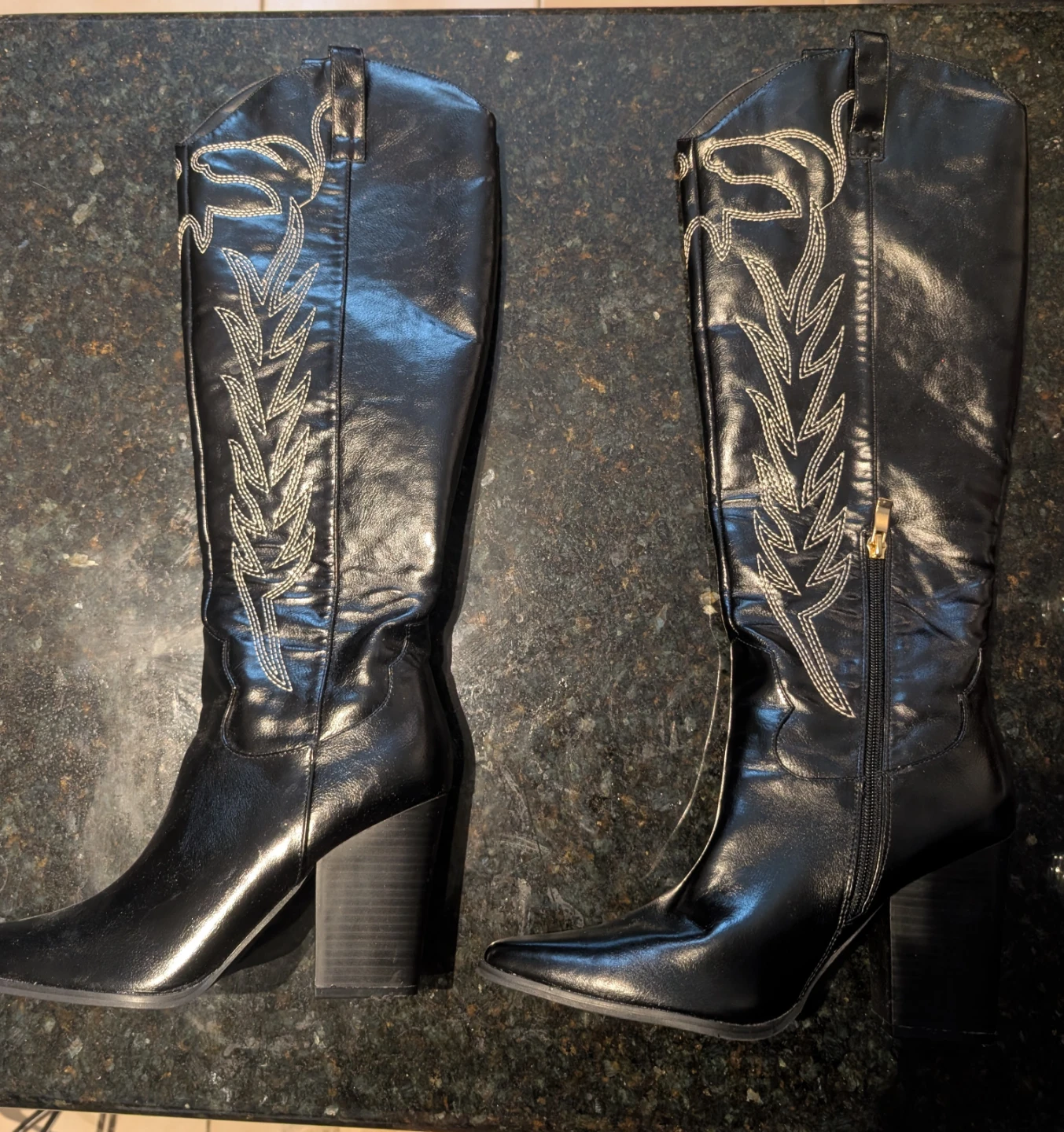 Black Cowboy Boots - photo 2