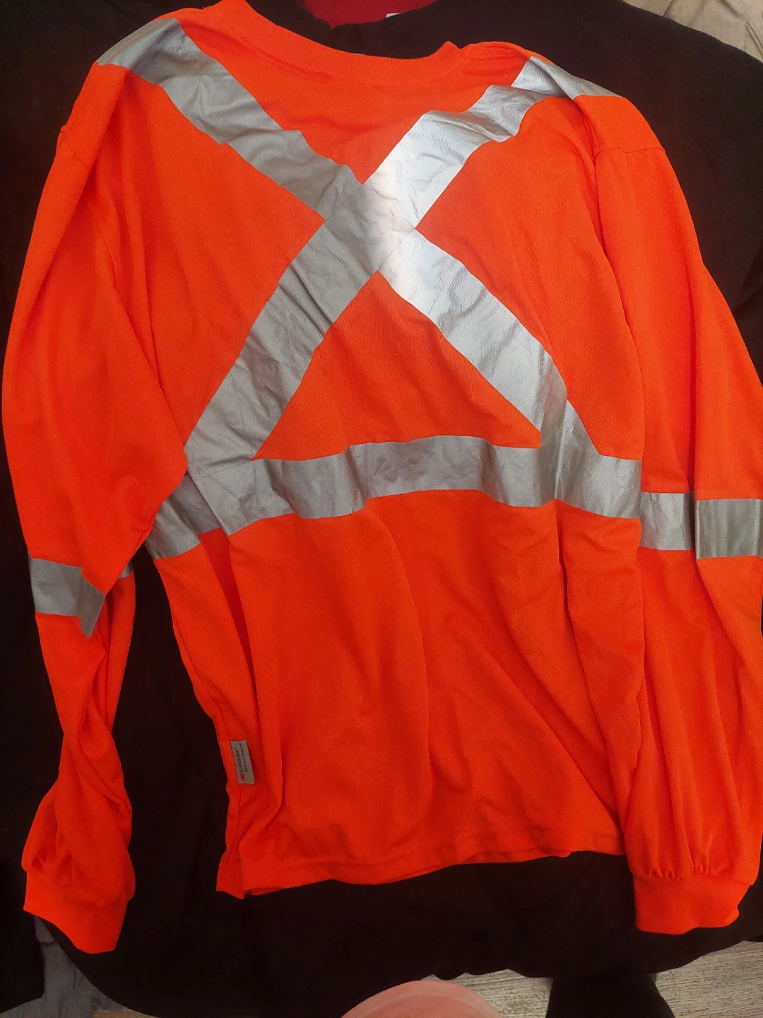 SUMAGGO Orange Long Sleeve HV Safety Shirt XL - photo 3