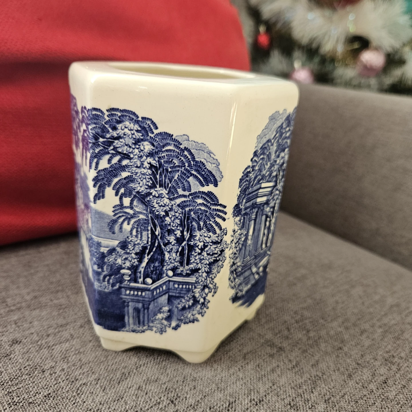 Masons Patent Ironstone Vista England Vase - photo 3