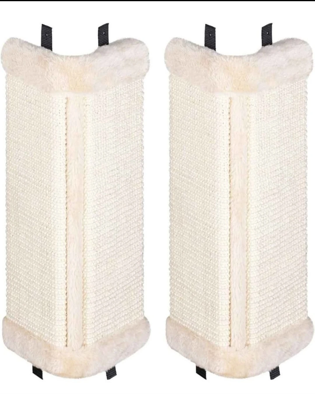 Navaris Corner Wall Cat Scratcher (Set of 2) - Wall Mounted ....