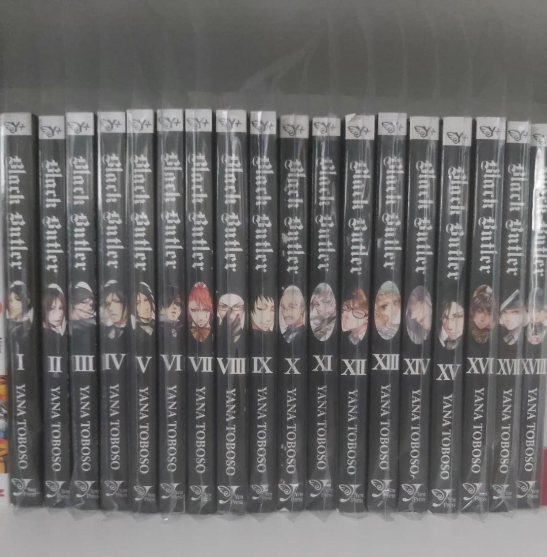 Black Butler Manga Volumes 1-18