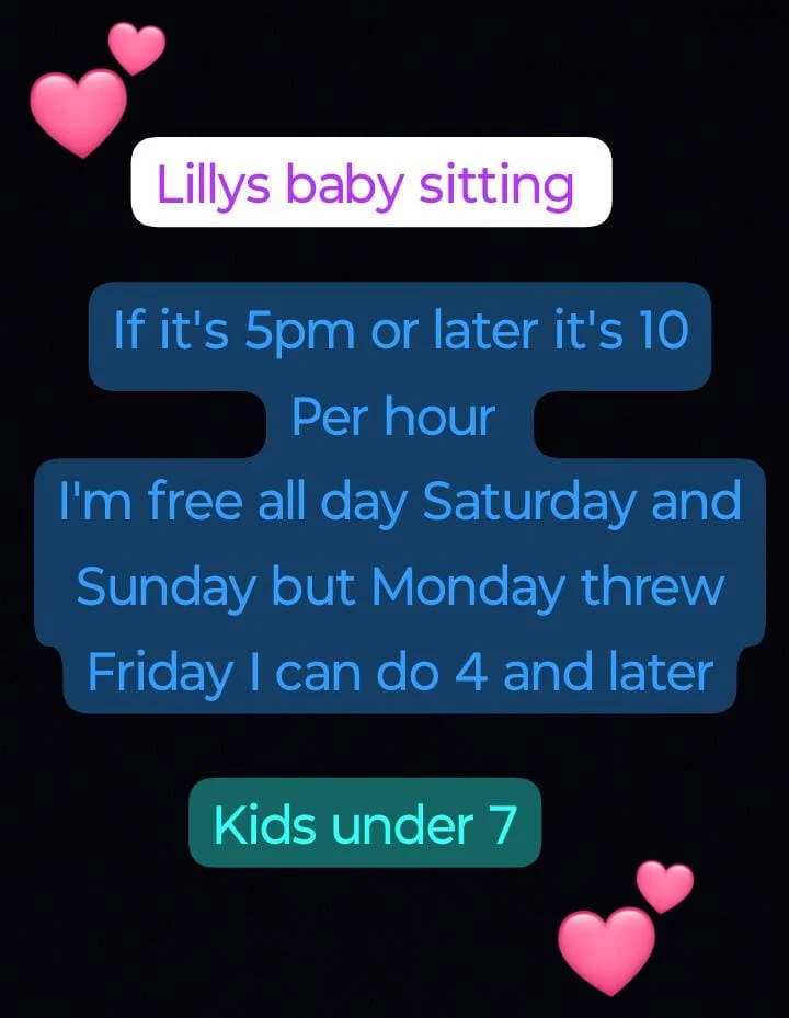 Lilly's Babysitting Services