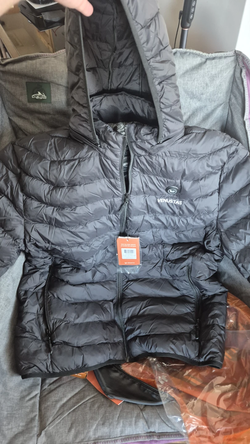 IF U KNOW REG.PICE 179.99 ,Jacket XL Black,Unisex,+Battery pack