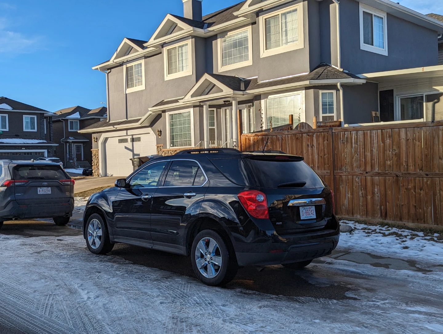 Black Chevrolet Equinox SUV