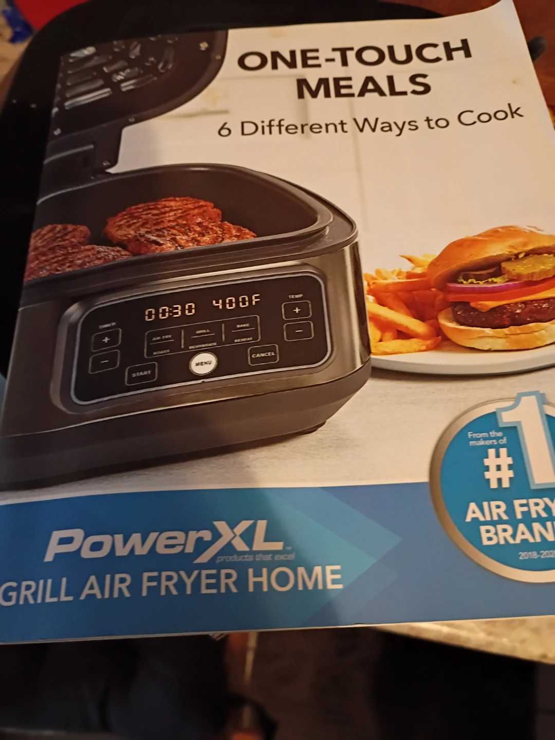 PowerXL Grill Air Fryer Home