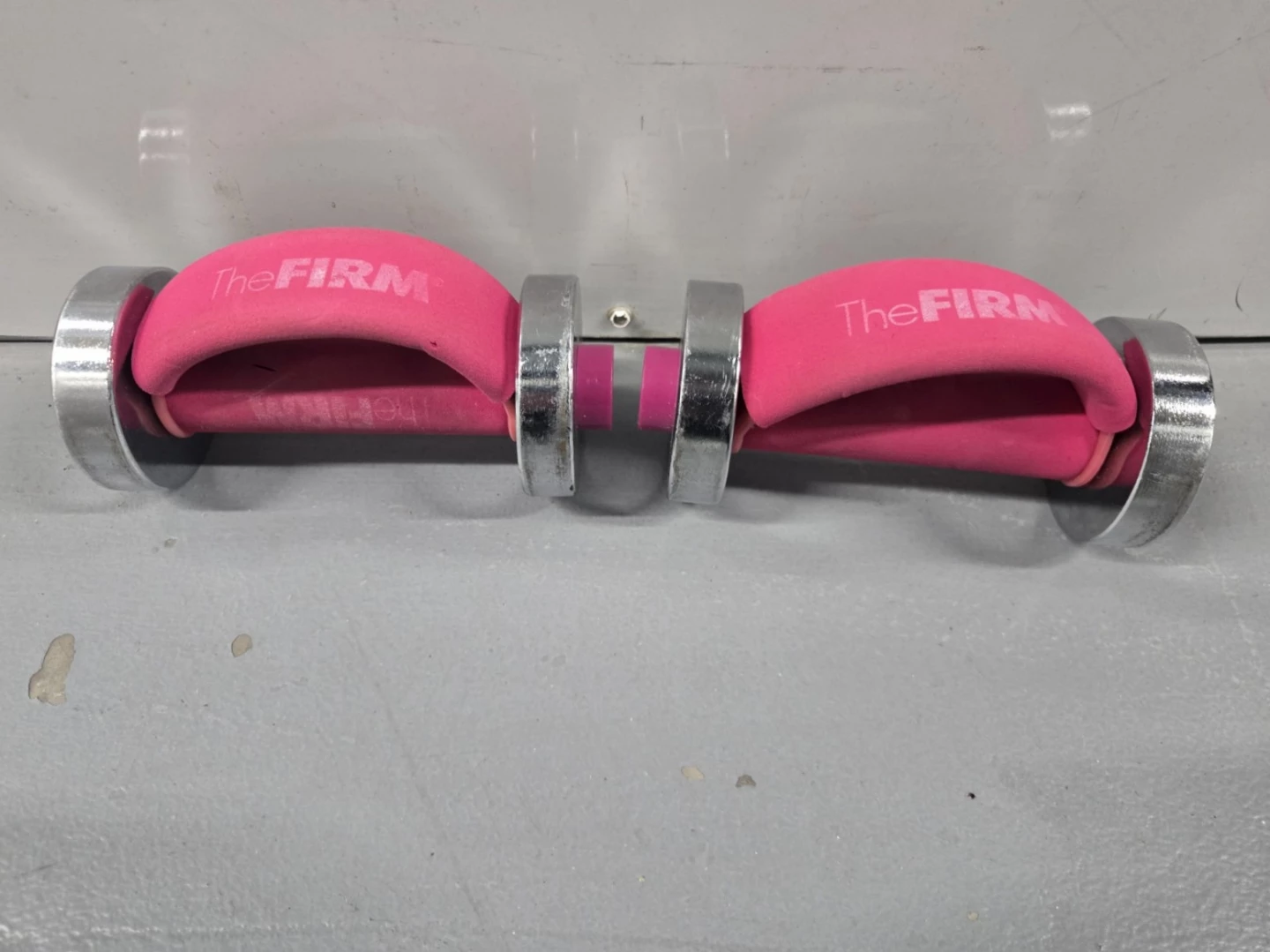 The FIRM Pink Ab Roller Wheel