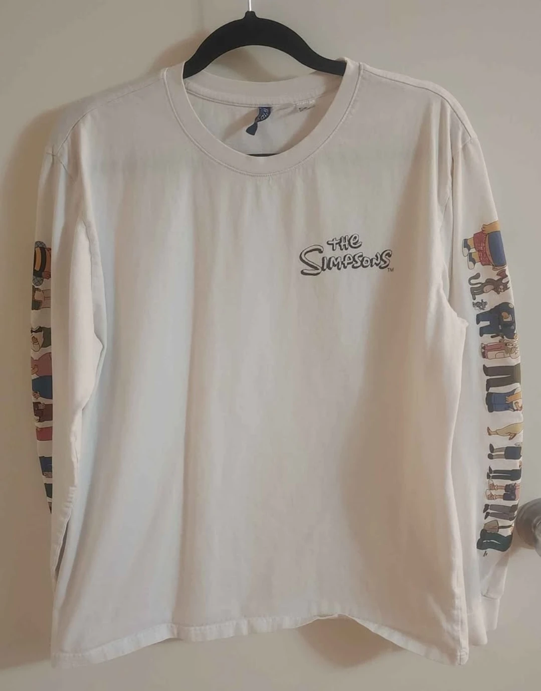The Simpsons Long Sleeve T-Shirt(Large)