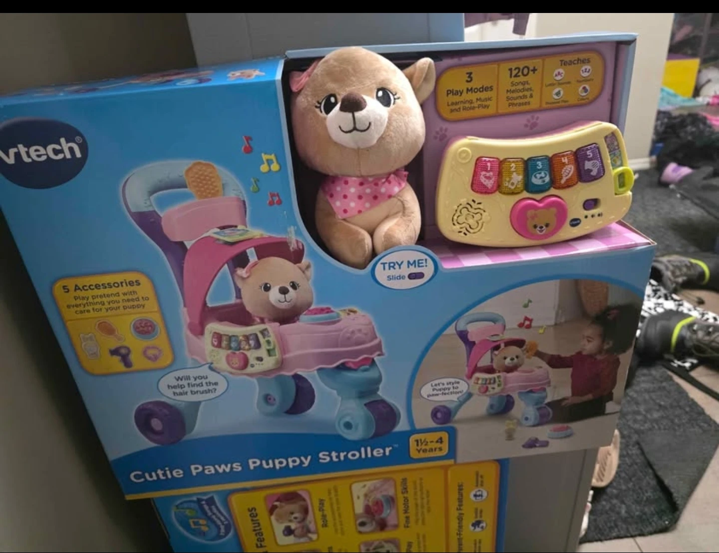 Vtech Cutie Paws Puppy Stroller