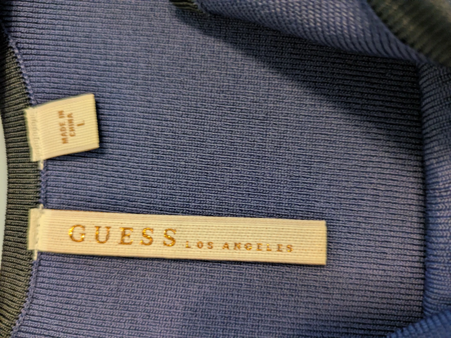 Guess Blue Striped Knit Dress - photo 2