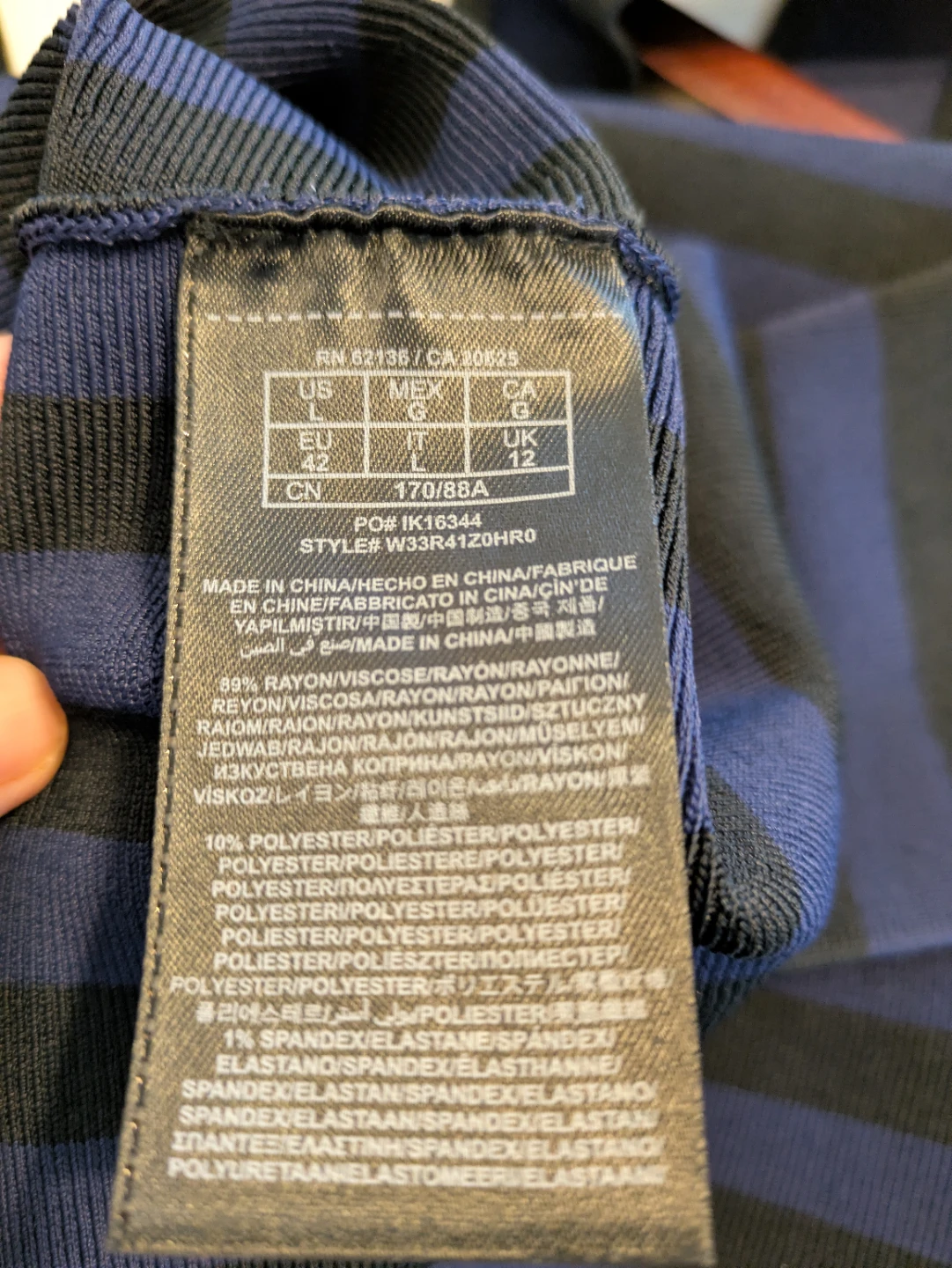 Guess Blue Striped Knit Dress - photo 3