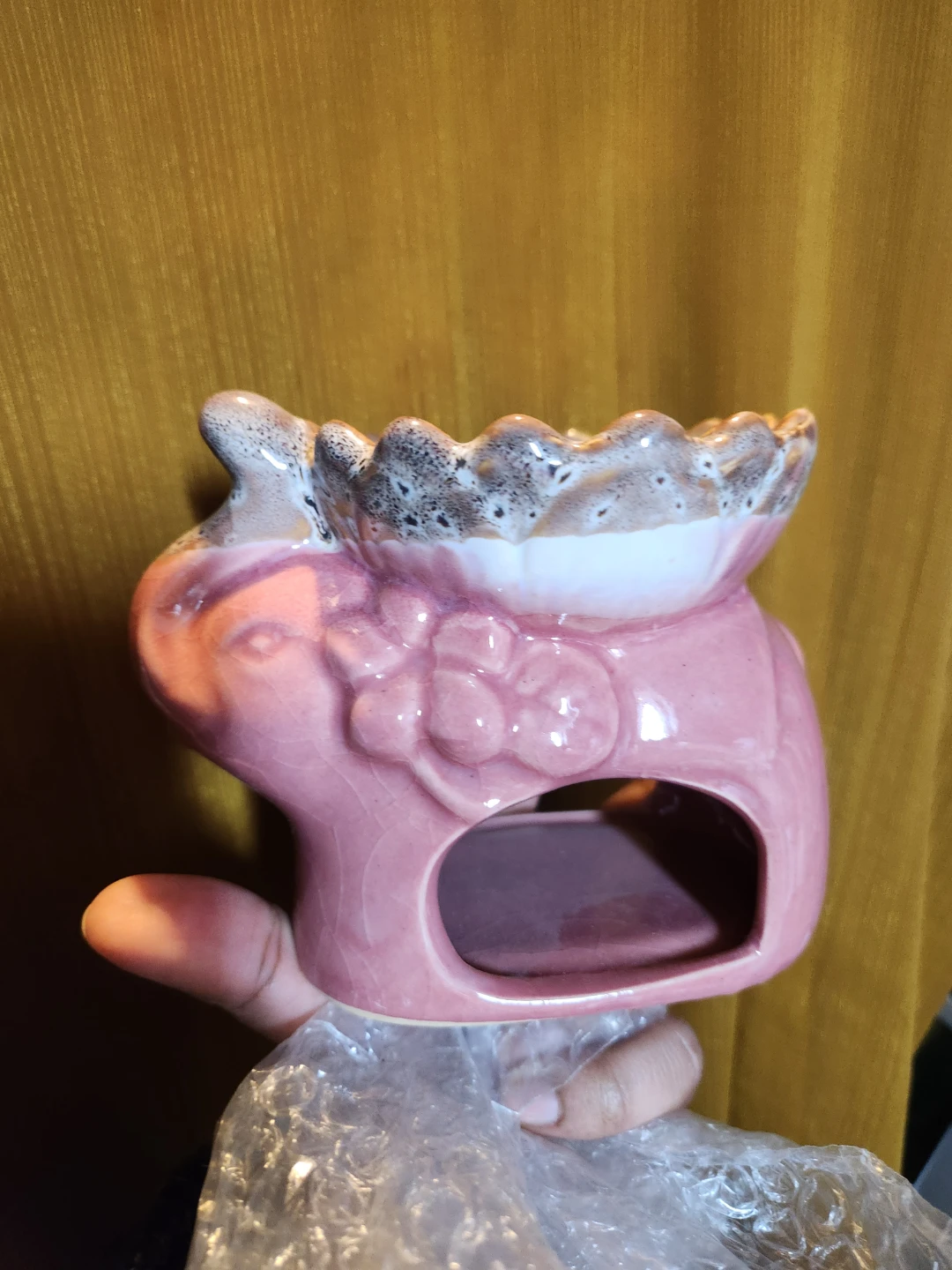 Brand new - Pink Elephant Oil Burner
