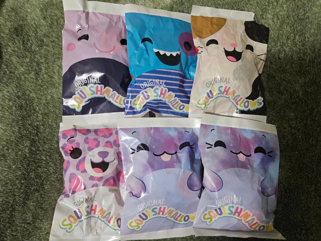 Squishmallow Happy Meal Toys Bundle