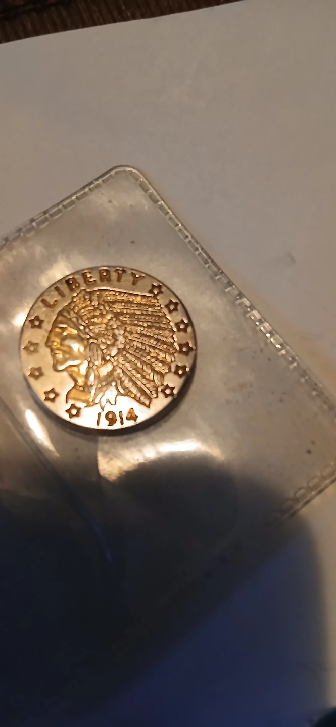 1914 Liberty Head Indian Cent Coin