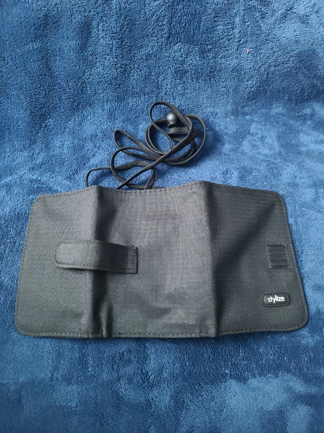 Stylize Black Travel Wallet with Lanyard - photo 2