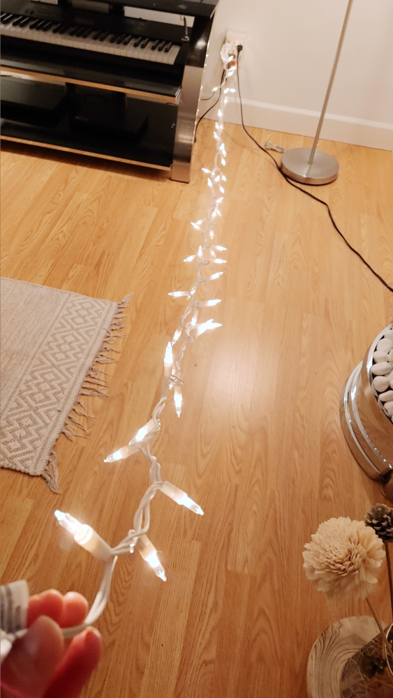 White String Lights Electric Lights - photo 4