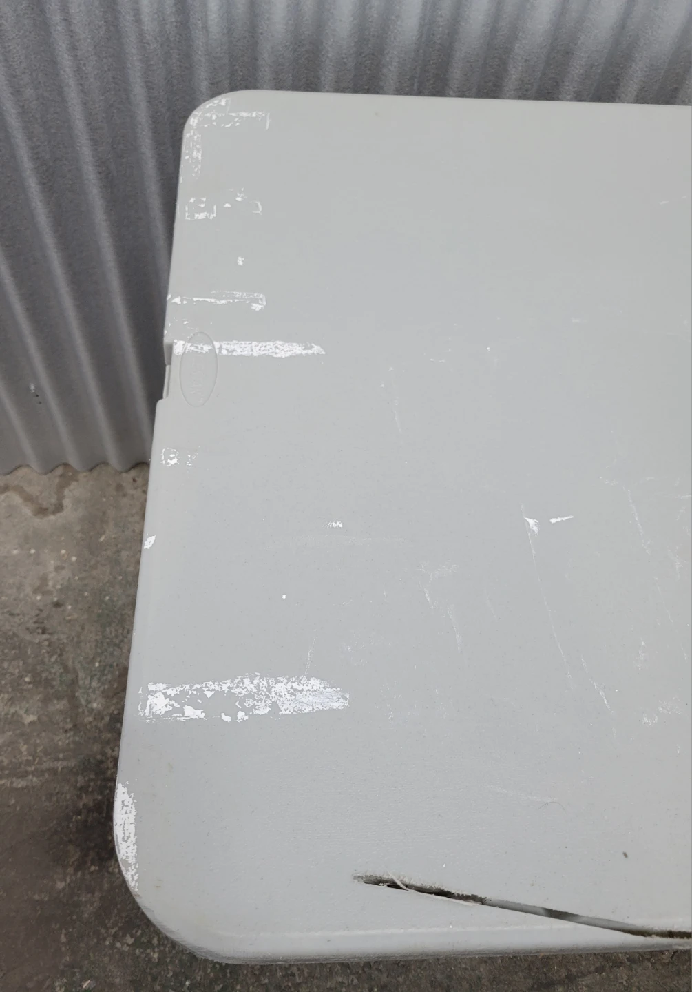 Folding Table - Gray - photo 4