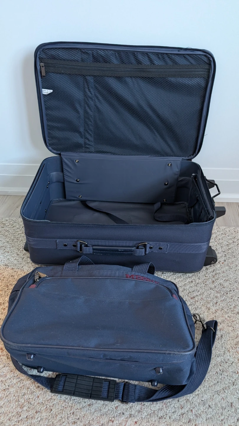 McBrine Rolling Suitcase with Tote Bag - photo 2