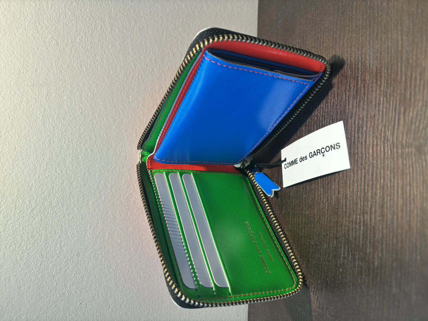 COMME des GARÇONS Red Zip Wallet - photo 2