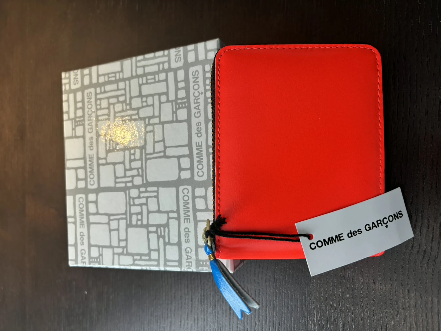 COMME des GARÇONS Red Zip Wallet - photo 3