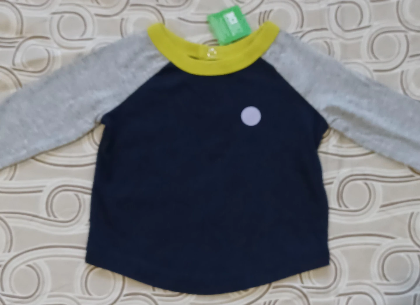 Boys Long Sleeve Baseball Raglan Shirt