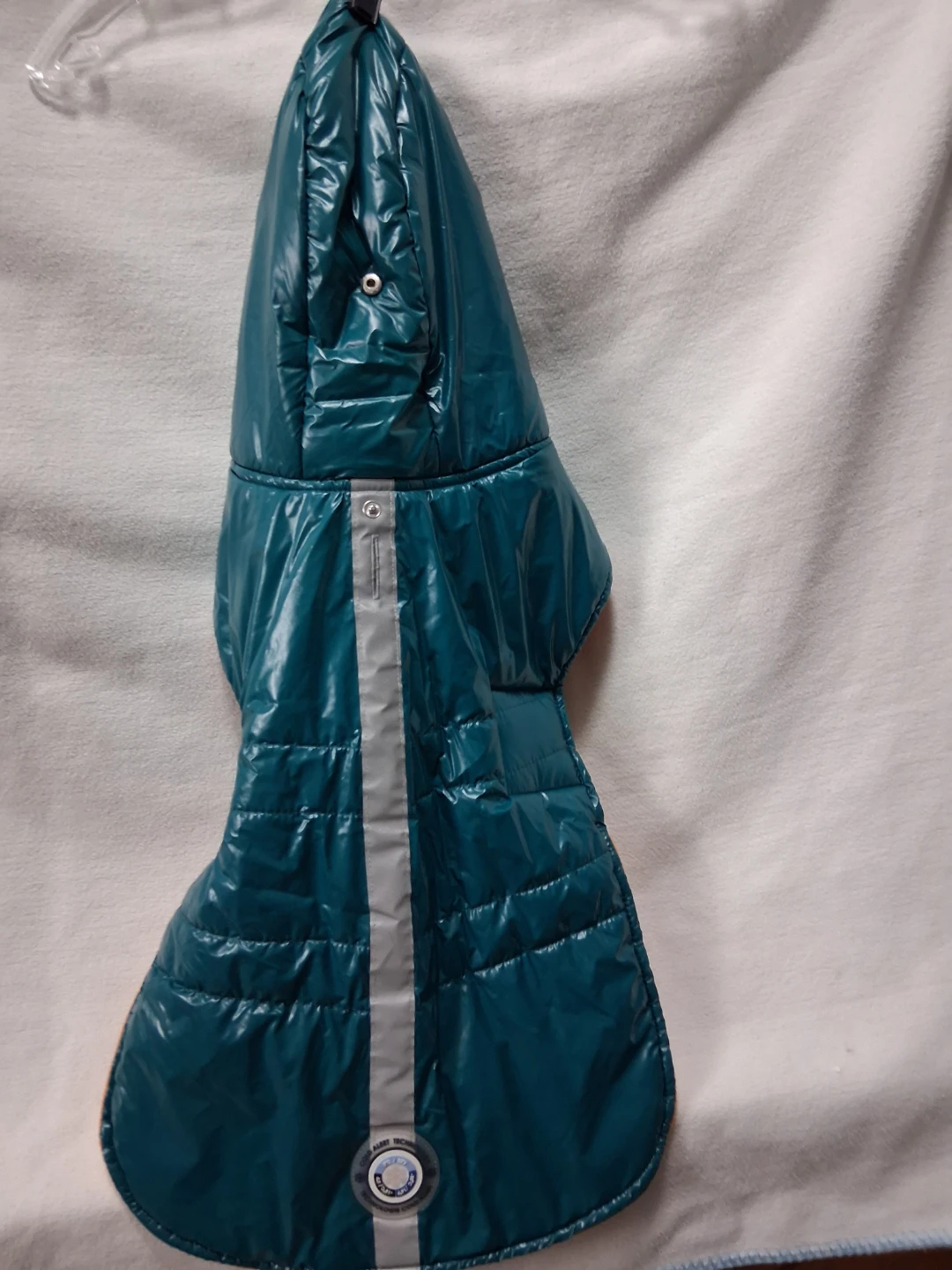Silver Paw Dog Winter,&Spring Coat - Teal/Orange L/XL