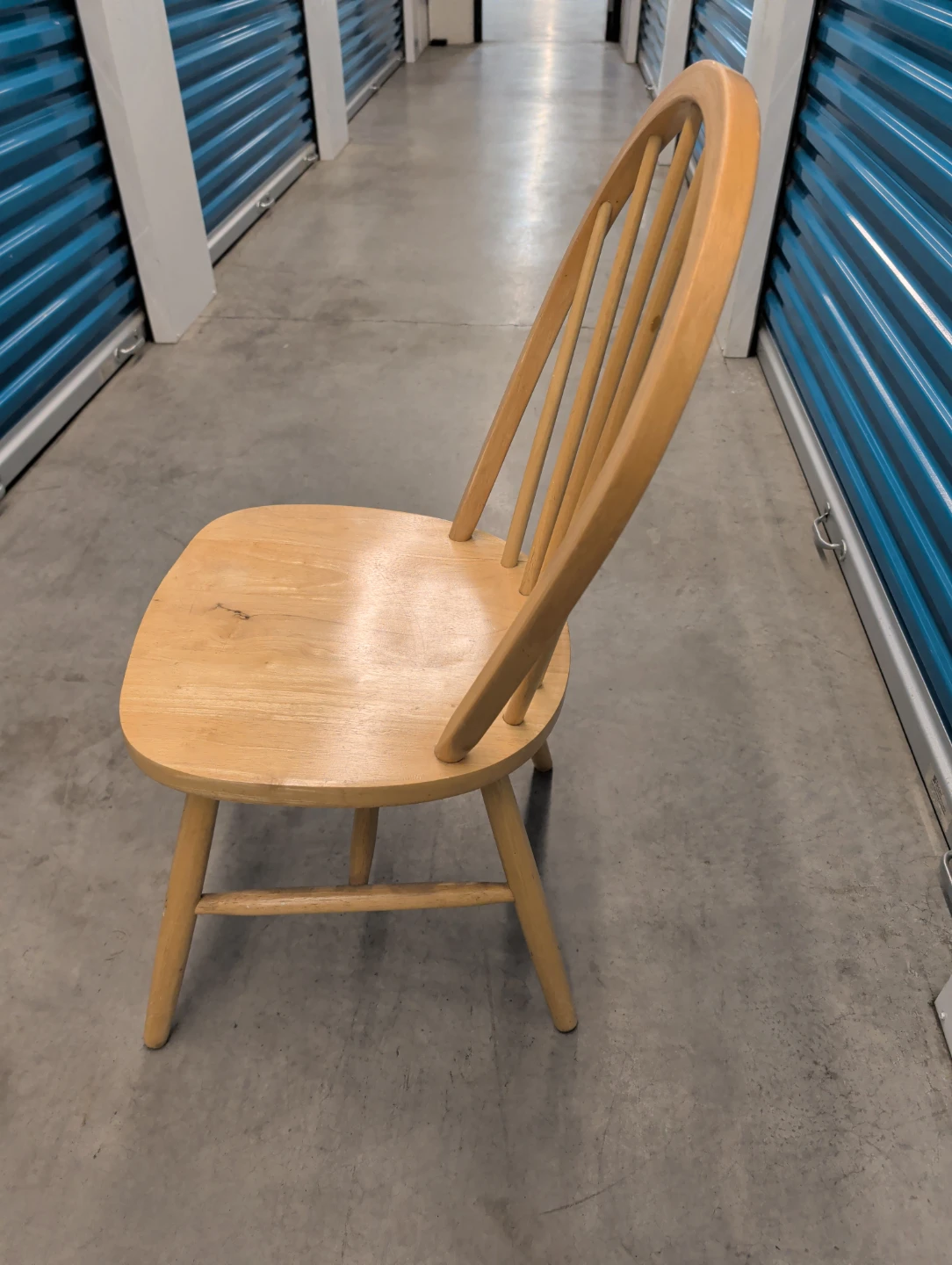 Wooden Spindle Back Chair - photo 2