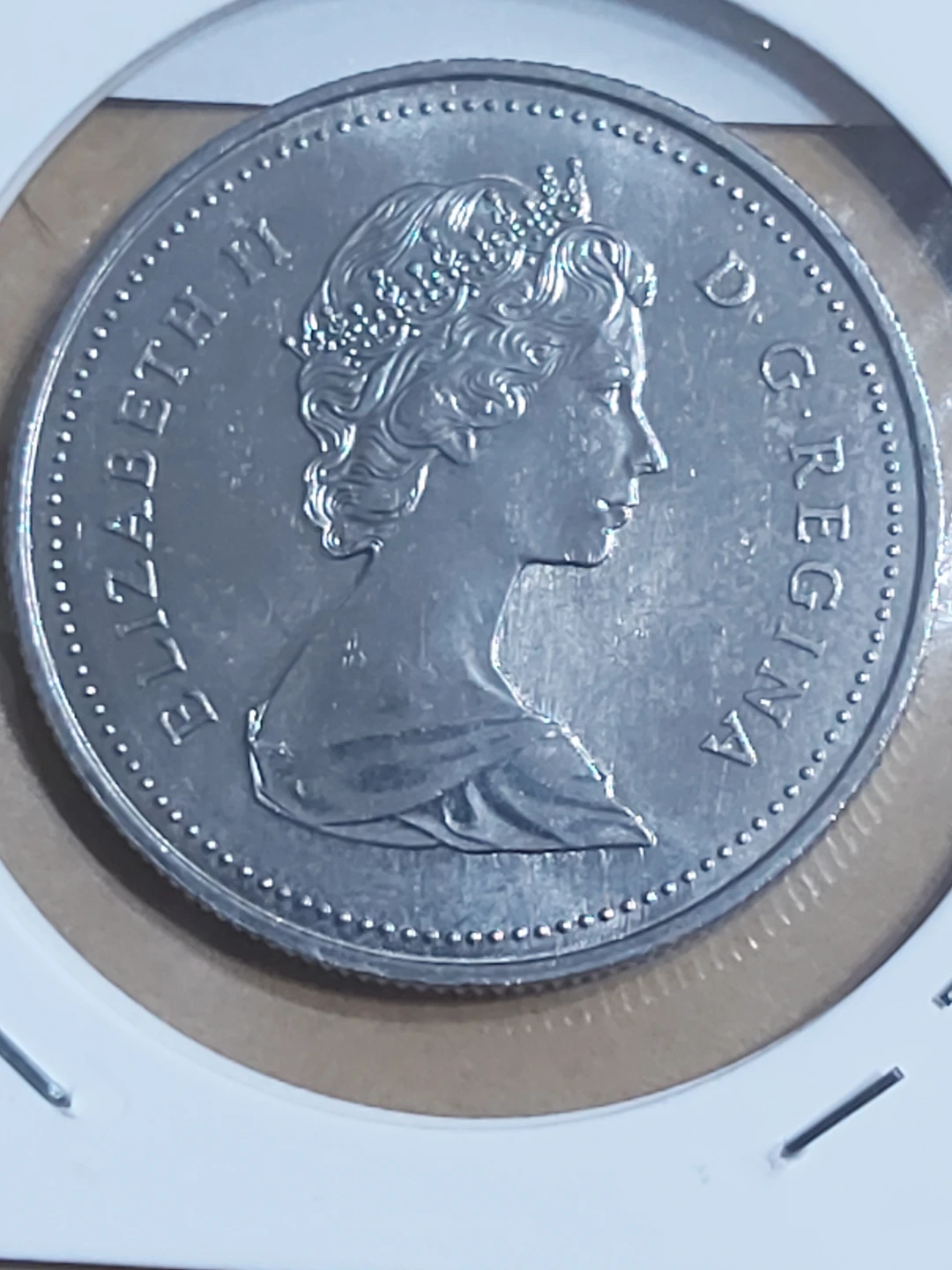 1986 Canada Voyageur Dollar Coin - photo 3
