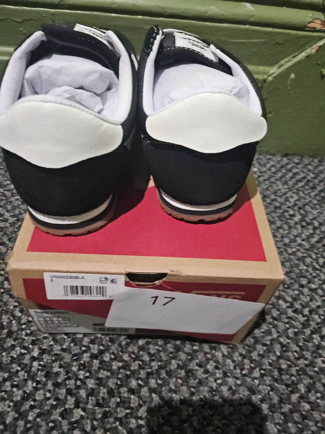 Vans Serio Black White Suede Sneakers - photo 4