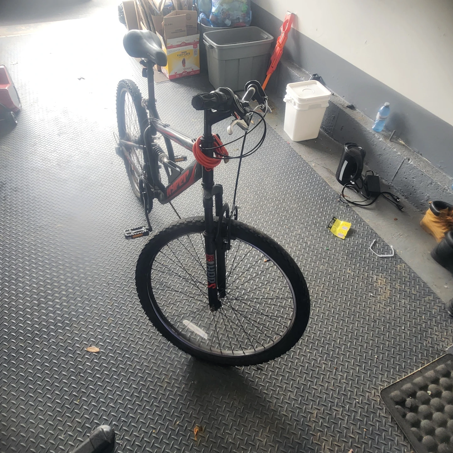 Black and Red Mountain Bike - photo 4