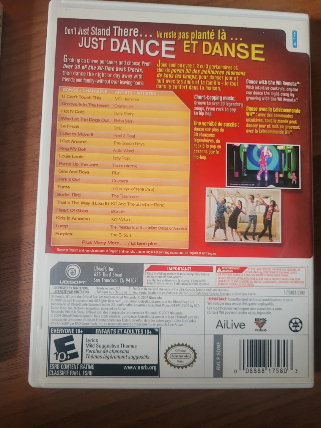 Wii Just Dance and Ultimate Band  Video Games - photo 5