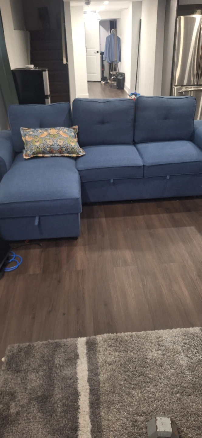 Fold out sofa. Barely used.
