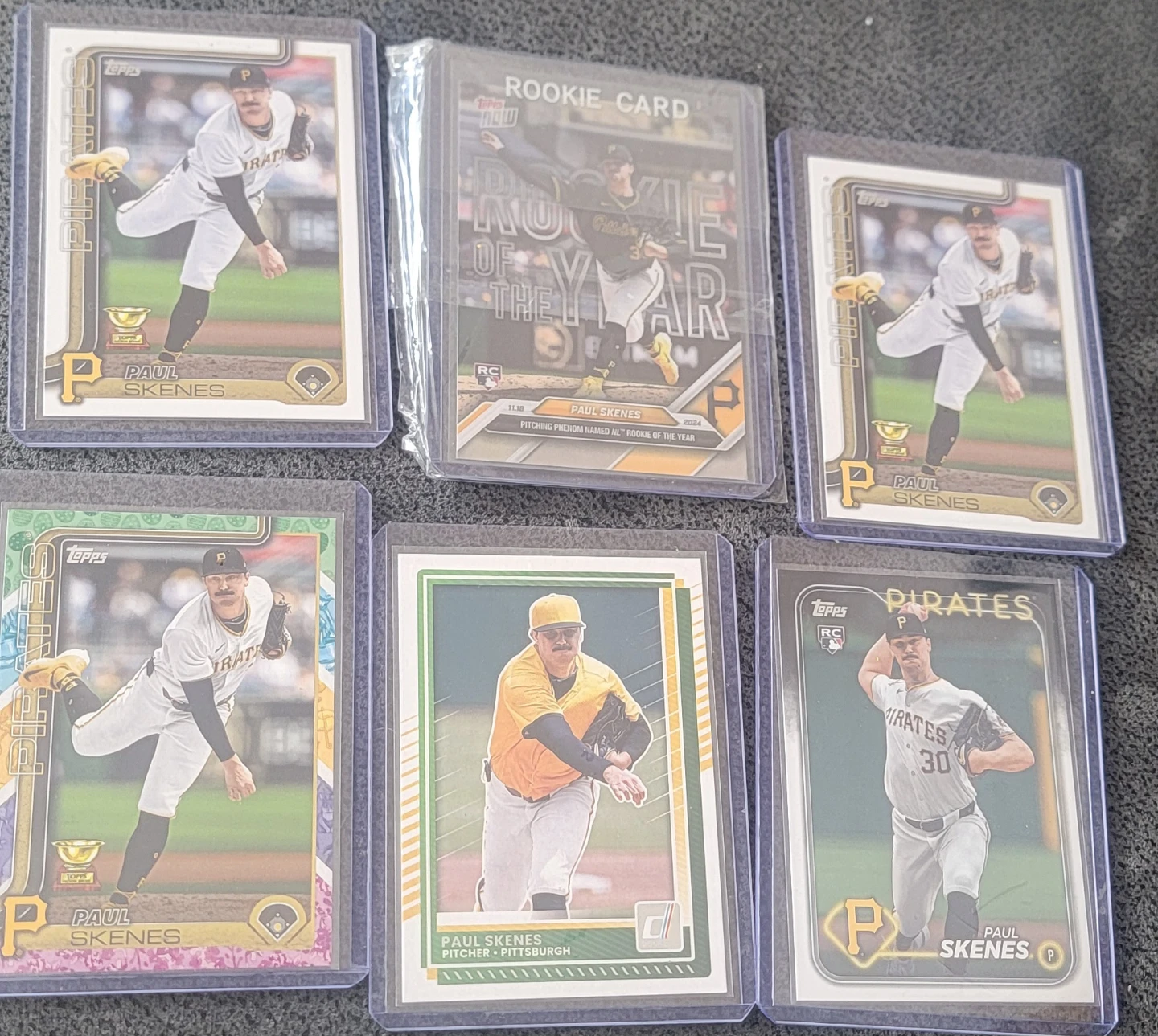 Paul Skenes Baseball Cards Lot (Rookie Cards)