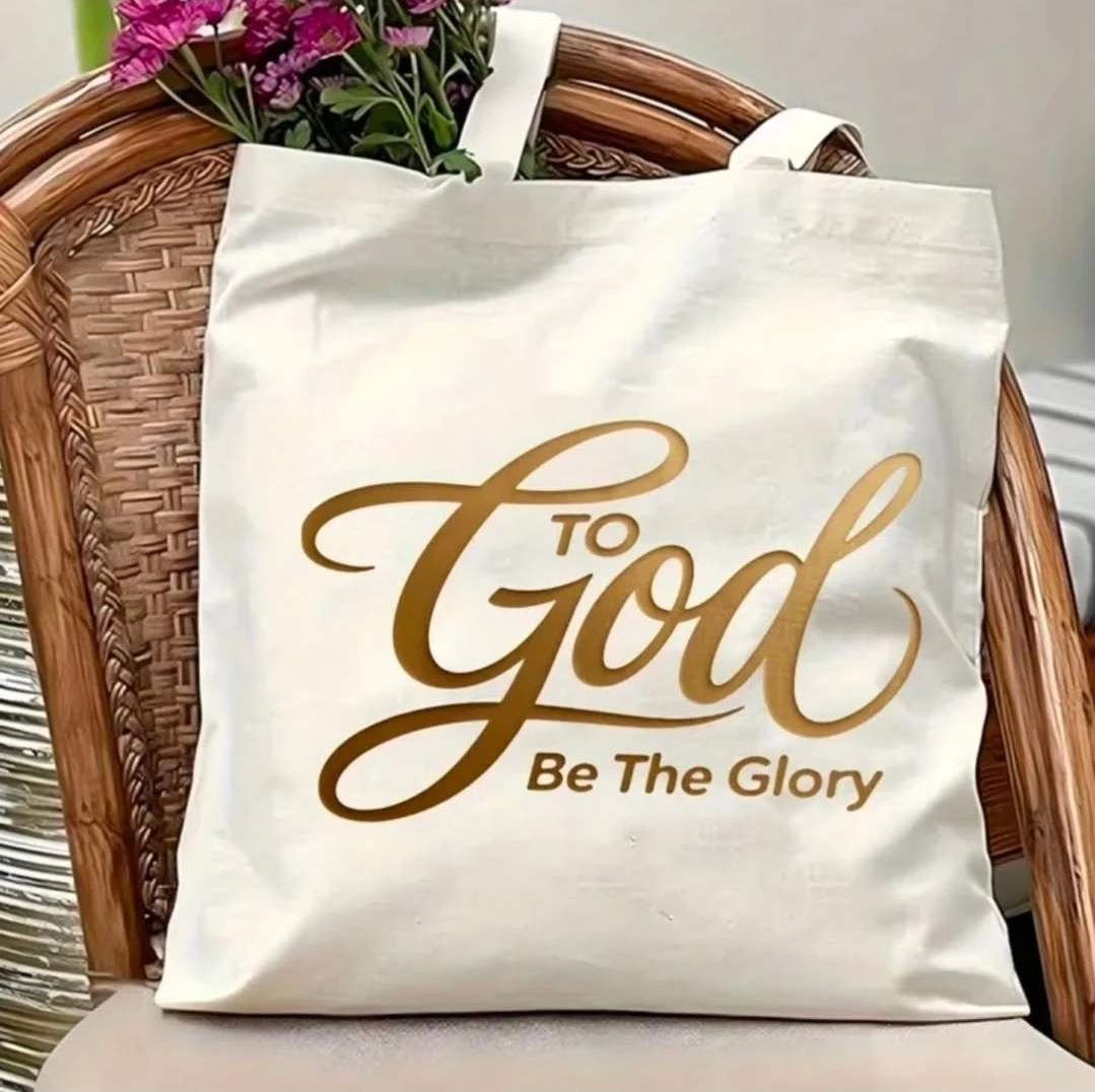 Tote Bag - "To God Be The Glory"