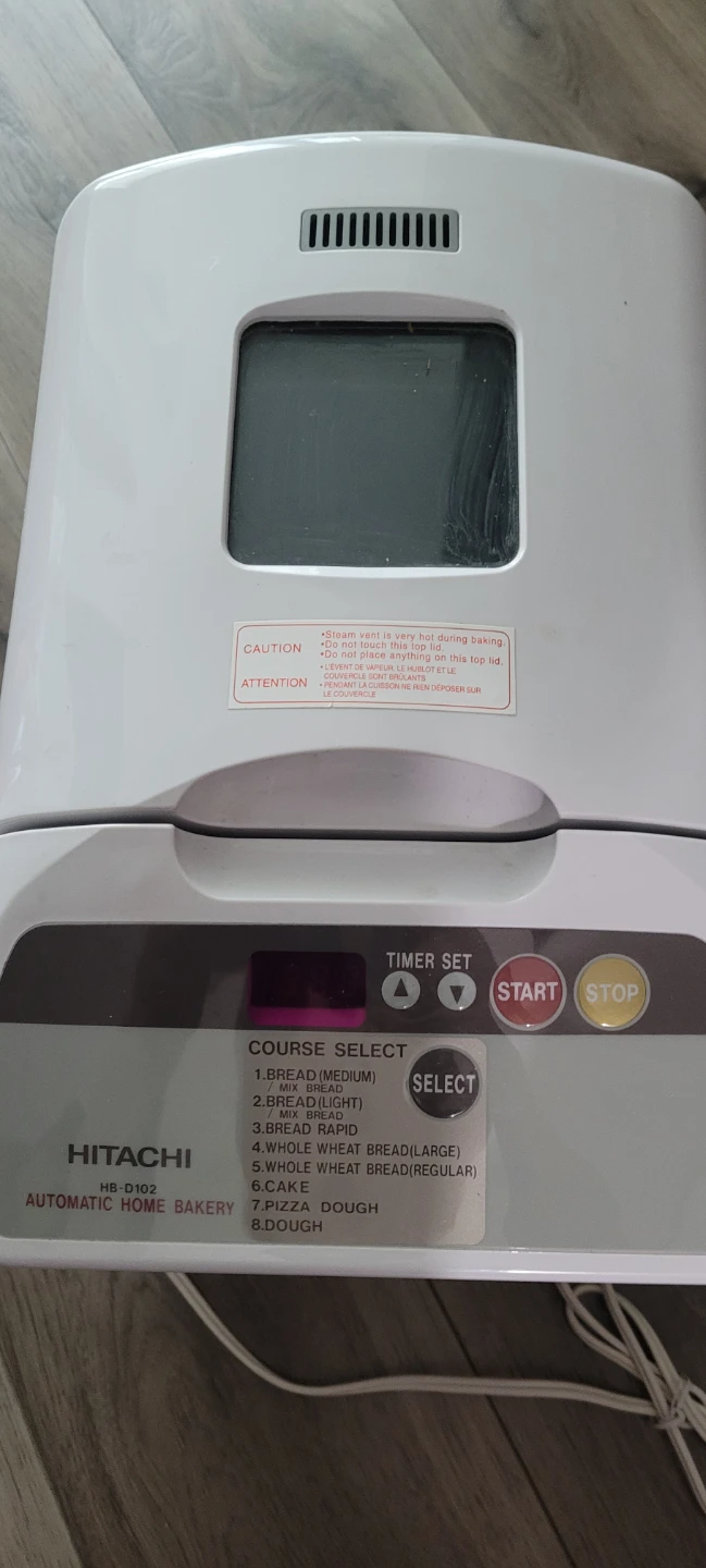 Hitachi HB-D102 Automatic Home Bakery Bread Maker - photo 4