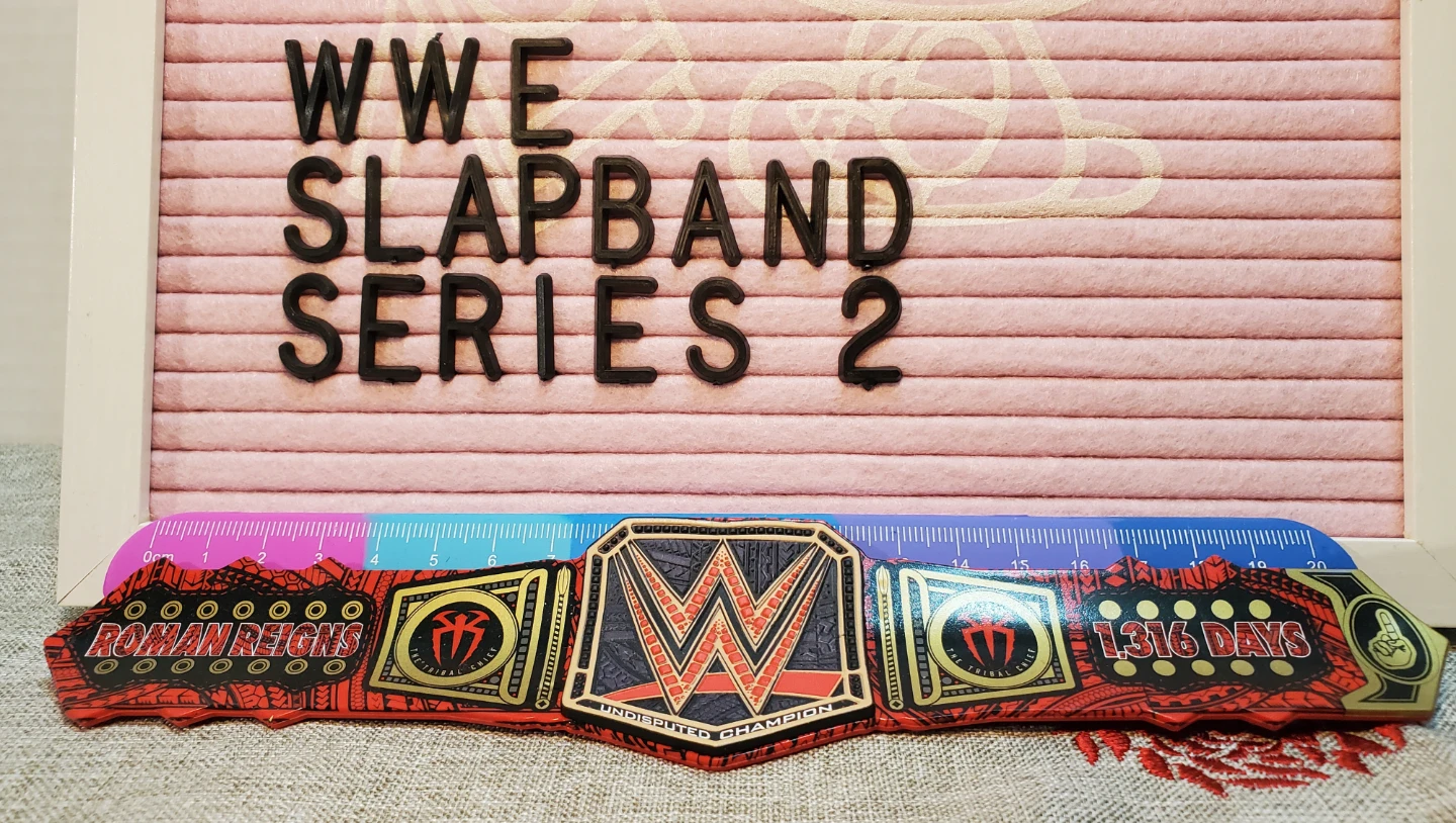 WWE Slapband Series 2 Roman Reigns Championship Belt